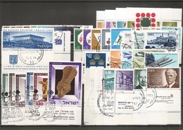 Israel ( Lot De Timbres Divers Différents Oblitérés Avec TABS Complets) - Collections, Lots & Series