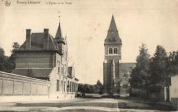 BELGIQUE - LIMBOURG - BOURG-LEOPOLD - LEOPOLDSBURG - L'Eglise Et La Poste. - Leopoldsburg