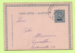 Kaartbrief (Carte-lettre) (opdruk EUPEN) Met Stempel EUPEN 1 (K4948) - OC55/105 Eupen & Malmédy