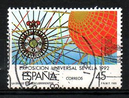 ESPAGNE. N°2554 Oblitéré De 1988. Expo'92. - 1992 – Siviglia (Spagna)