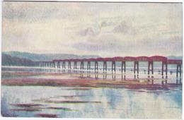 United Kingdom UK Scotland, DUNDEE - Tay Bridge From North - Angus