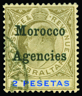 O Great Britain Offices In Morocco - Lot No.105 - Marokko (kantoren)