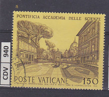 VATICANO  1984	Pontificia Accademia Della Scienza L. 150 Usato - Oblitérés