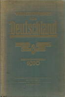 Verkehrsbuch Für Deutschland Sommer-Ausgabe 1930 - Wissenswertes Und Unterhaltendes Von Der Reichsbahn - 106 Seiten Mit - Transports