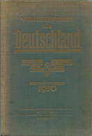 Verkehrsbuch Für Deutschland Sommer-Ausgabe 1930 - Wissenswertes Und Unterhaltendes Von Der Reichsbahn - 106 Seiten Mit - Trasporti