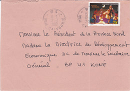 Nouvelle Calédonie, Lettre De WE, 2001, ( NC44) - Brieven En Documenten