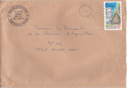 Nouvelle Calédonie, Lettre De NOUMEA CTC, 2000, DIRECTION DU TRAVAIL( NC54) - Storia Postale