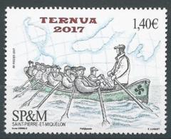 SPM 2017 - La Trainière Traditionnelle - Unused Stamps