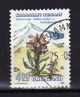 GROENLAND Greenland 1992 Fleur Flower Yv 211 Obl - Usados