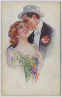 USABAL Luis Couple Dame Mode Hat Chapeau English Edition   About 1914y.   E875 - Usabal