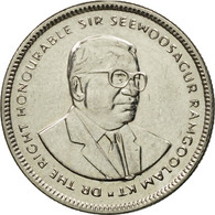 Monnaie, Mauritius, 20 Cents, 1999, TTB, Nickel Plated Steel, KM:53 - Mauricio