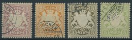 BAYERN 71-74 O, 1911, Postscheckpapier, Prachtsatz, Mi. 90.- - Other & Unclassified