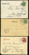 BAHNPOST Hagenow-Kiel (Zug 306 (5x) Und 1306), 1903-1913, 6 Belege Feinst/Pracht - Macchine Per Obliterare (EMA)