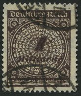 Dt. Reich 325AWb O, 1923, 1 Mrd. M. Schwärzlichbraun, Walzendruck, Pracht, Gepr. Infla, Mi. 120.- - Usados
