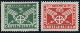 Dt. Reich 370/1Y **, 1925, Verkehrsausstellung, Wz. Liegend, Postfrisch, Pracht, Gepr. Schlegel, Mi. 60.- - Used Stamps