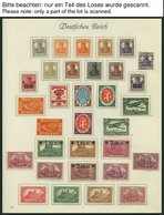 SAMMLUNGEN *,** , Sauberer Sammlungsteil Inflation Auf Borekseiten, Pracht, Mi. über 500.- - Used Stamps
