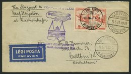 ZULEITUNGSPOST 108 BRIEF, Ungarn: 1931, Ostseejahr-Rundfahrt, Prachtbrief - Zeppelin