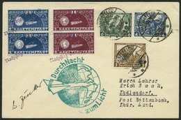 RAKETENPOST 5C1 BRIEF, 10.11.1933, Raketen-Nachtflug Aus Hasselfelde, Frankiert Mit 2 Senkrechten Zusammendruck-Paaren D - Correo Aéreo & Zeppelin