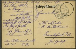 LETTLAND 768-239889 BRIEF, K.D. FELDPOSTEXPED. DER 88. INFANTERIE-DIV. A, 13.11.16, Auf - Lettonia