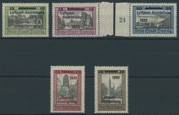 FREIE STADT DANZIG 231-35 **, 1932, Luposta, Postfrischer Prachtsatz, Mi. 250.- - Otros & Sin Clasificación