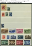 SAMMLUNGEN U. LOTS O,BrfStk,**, *, überwiegend Gestempelte Sammlung Bes.Geb.II Von 1939-45, U.a. Mit Elsaß, Kurland, Lot - Occupazione 1938 – 45