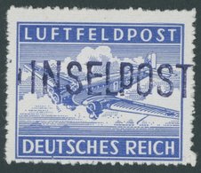 FELDPOSTMARKEN 11B **, 1945, Insel Leros, Durchstochen, Postfrisch, Pracht, Gepr. Pickenpack, Mi. 700.- - Besetzungen 1938-45