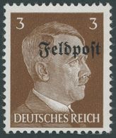 FELDPOSTMARKEN 17z **, 1945, Ruhrkessel, Senkrechte Gummiriffelung, Postfrisch, Pracht, Signiert, Mi. 70.- - Besetzungen 1938-45