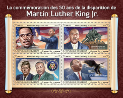 Djibouti. 2018 50th Memorial Anniversary Of Martin Luther King Jr. (403a) - Martin Luther King