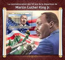 Djibouti. 2018 50th Memorial Anniversary Of Martin Luther King Jr. (403b) - Martin Luther King