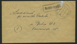 ALL. BES. GEBÜHR BEZAHLT (17b)ALLENSBACH (BODENSEE), 19.5.47, R1 Gebühr Bezahlt, Prachtbrief - Sonstige & Ohne Zuordnung