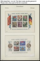 SAMMLUNGEN O, Saubere Gestempelte Bis 1974 Komplette Sammlung DDR Im KA-BE Falzlosalbum, Bis Auf Wenige Ausnahmen Nur Pr - Sammlungen