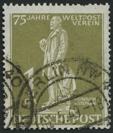 BERLIN 40II O, 1949, 1 M. Stephan Mit Abart Weißer Fleck Im Sockel, Zweites E Von Deutsche Oben Ausgebuchtet, Einkerbung - Sonstige & Ohne Zuordnung