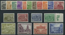 BERLIN 42-60 **, 1949, Bauten, Prachtsatz, Mi. 750.- - Altri & Non Classificati