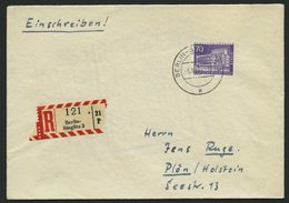 BERLIN 152 BRIEF, 1956, 70 Pf. Schillertheater Auf FDC, Pracht, Mi. 450.- - Otros & Sin Clasificación