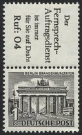 ZUSAMMENDRUCKE S 9 **, 1952, Bauten R6 + 1, Pracht, Mi. 90.- - Zusammendrucke