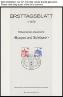 ERSTTAGSBLÄTTER 591-688 BrfStk, 1979-82, 4 Komplette Jahrgänge, ETB 1/79 - 14/82, Pracht - Sonstige & Ohne Zuordnung