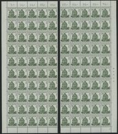 ENGROS 248 **, 1965, 70 Pf. Osthofentor, 40 Waagerechte Paare In 2 Bogenteilen, Pracht, Mi. 1400.- - Collections