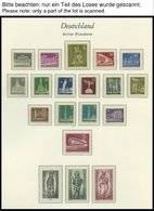SAMMLUNGEN **, Komplette Postfrische Sammlung Berlin Von 1956-75 Im Borek Falzlosalbum, Prachterhaltung - Colecciones