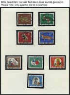 SAMMLUNGEN O, 1967-79, Kompletter Sammlungsteil, Meist Von Der Versandstelle Gestempelt, Prachterhaltung - Collections