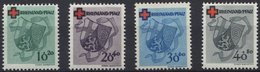 RHEINLAND PFALZ 42-45 **, 1949, Rotes Kreuz, Prachtsatz, Mi. 85.- - Autres & Non Classés