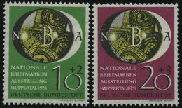 BUNDESREPUBLIK 141/2 **, 1951, NBA, Pracht, Mi. 90.- - Usados