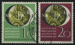 BUNDESREPUBLIK 141/2 O, 1951, NBA, Pracht, Mi. 100.- - Usati