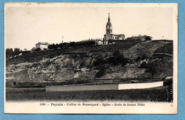 FEYZIN (69) 1911 ECOLE, EGLISE, COLLINE DE BEAUREGARD PHOTOS R/V - Feyzin