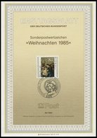 ERSTTAGSBLÄTTER 1234-67 BrfStk, 1985, Kompletter Jahrgang, ETB 1 - 26/85, Pracht - Other & Unclassified