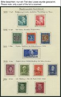 SAMMLUNGEN O, Bis Auf Mi.Nr. 139/40 In Den Hauptnummern Komplette Sauber Gestempelte Sammlung Bundesrepublik Von 1949-83 - Gebruikt