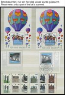 SAMMLUNGEN **,BrfStk,o , 1995-99, Sammlung Bogenecken, In Den Hauptnummern Komplett, Jeweils Postfrisch Und Gestempelt ( - Used Stamps