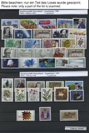 LOTS **, 1986-89, Partie Verschiedener Kompletter Ausgaben, Pracht, Mi. Ca. 500.- - Used Stamps