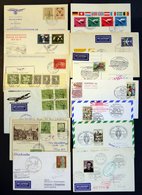 LOTS 1959-90, Partie Von 31 Verschiedenen Flugbelegen, Nur Erst-oder Sonderflüge, Meist Pracht - Usados