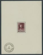 BELGIEN Bl. 2 **, 1931, Block Kriegsinvaliden, übliche Ränder, Pracht, Mi. 600.- - Other & Unclassified