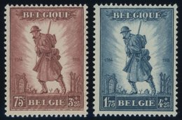 BELGIEN 342/3 **, 1932, Infanterie, Pracht, Mi. 400.- - Other & Unclassified